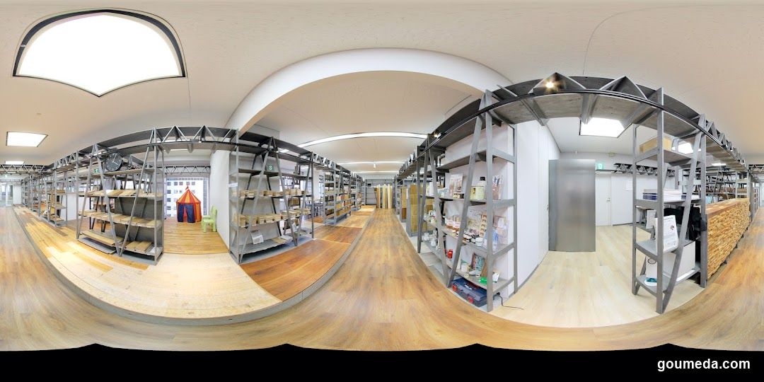 Interior of a storage or workshop space