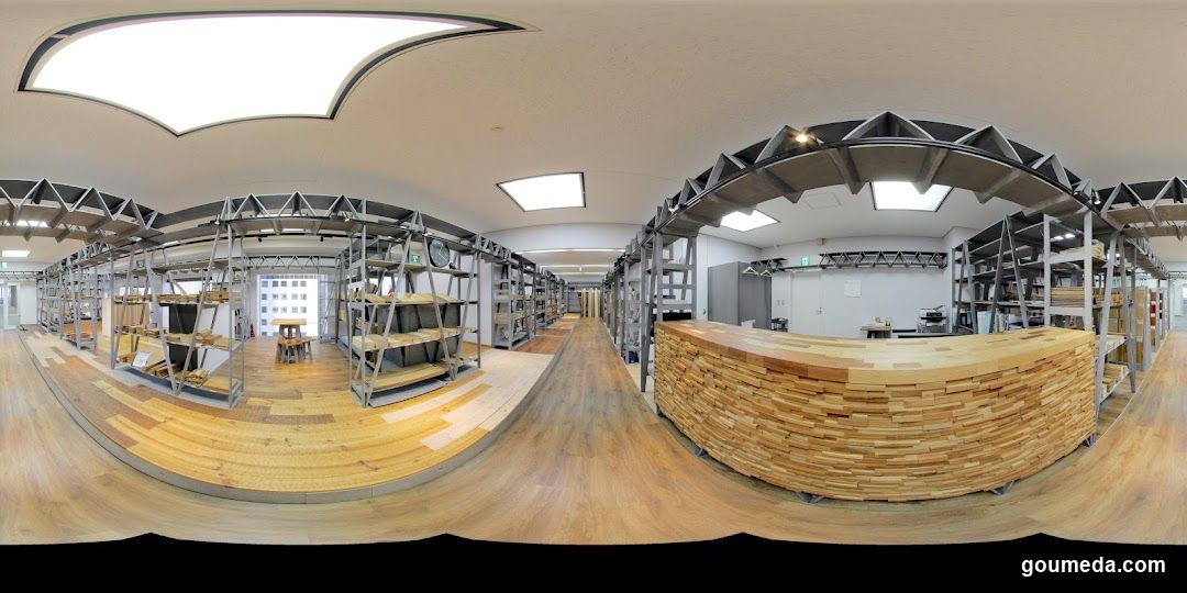 Interior of a workshop or storage area