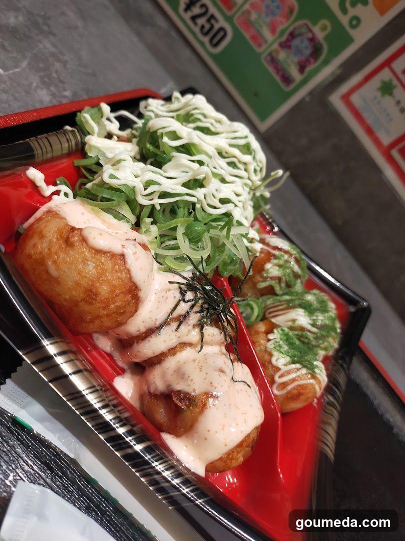 Okonomiyaki and Takoyaki Platter