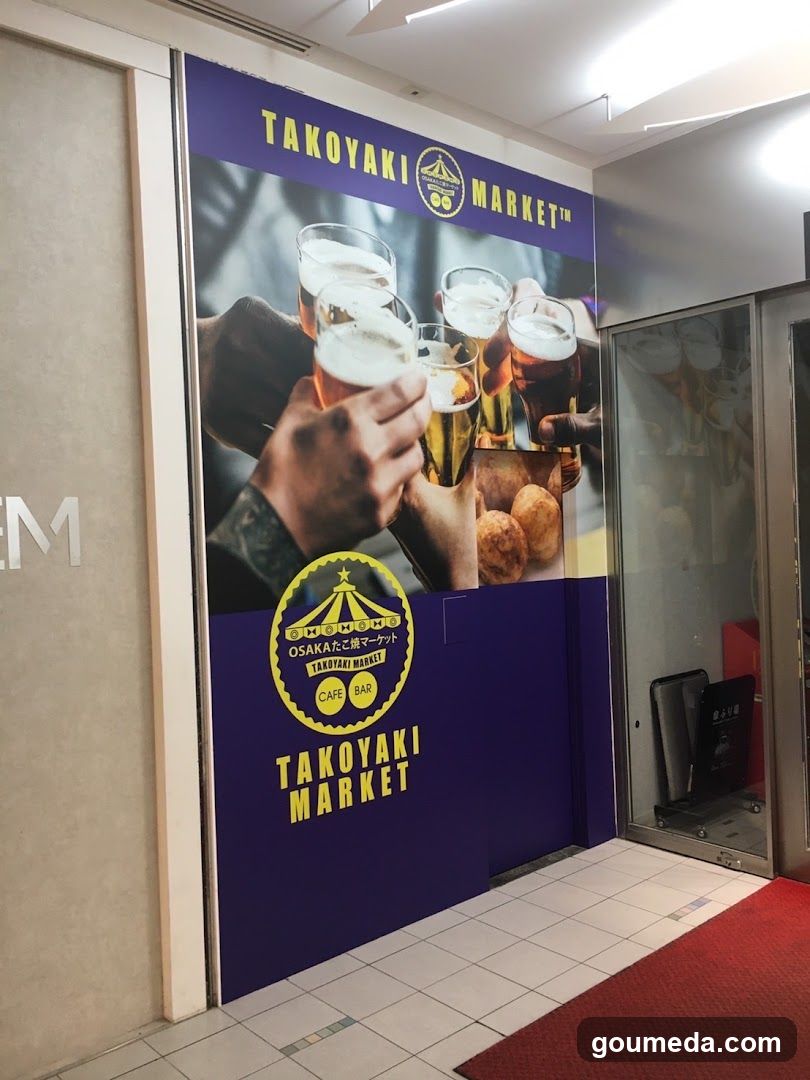 Takoyaki Market Advertisement