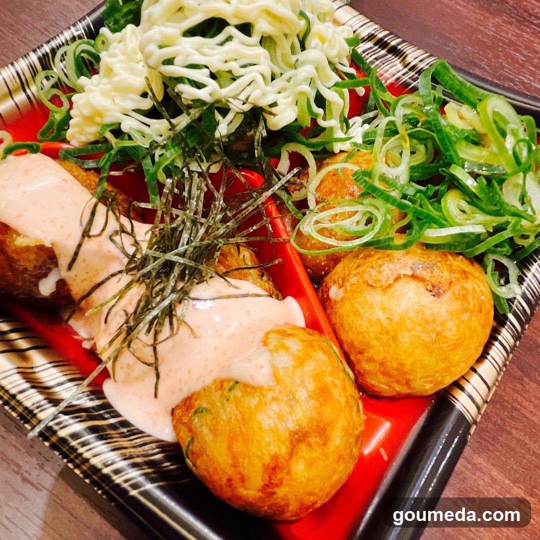 Takoyaki and Salad Bowl
