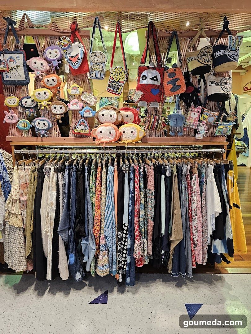 Clothing and Merchandise Display