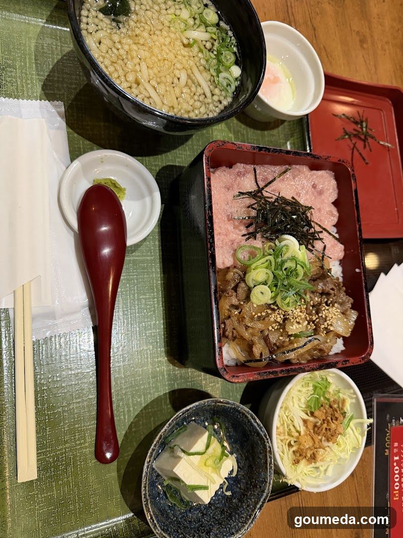 Japanese Meal Spread