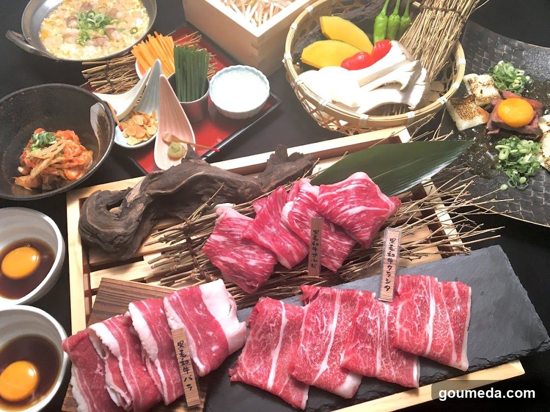 Japanese Hot Pot Spread