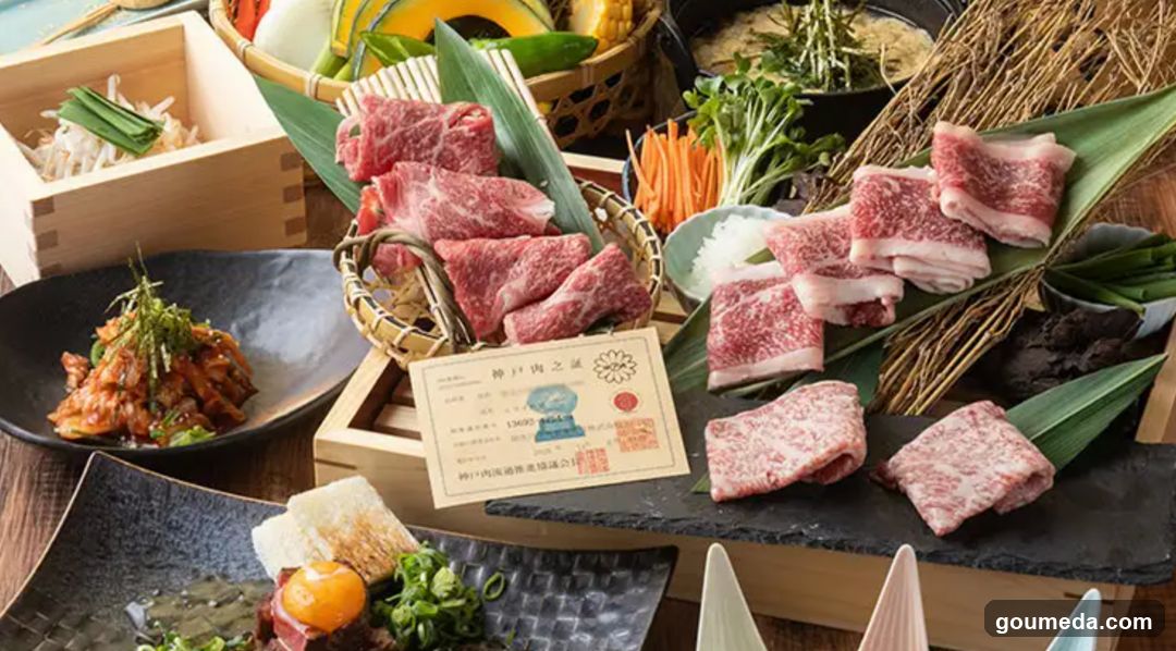 Japanese BBQ Spread with Wagyu Beef