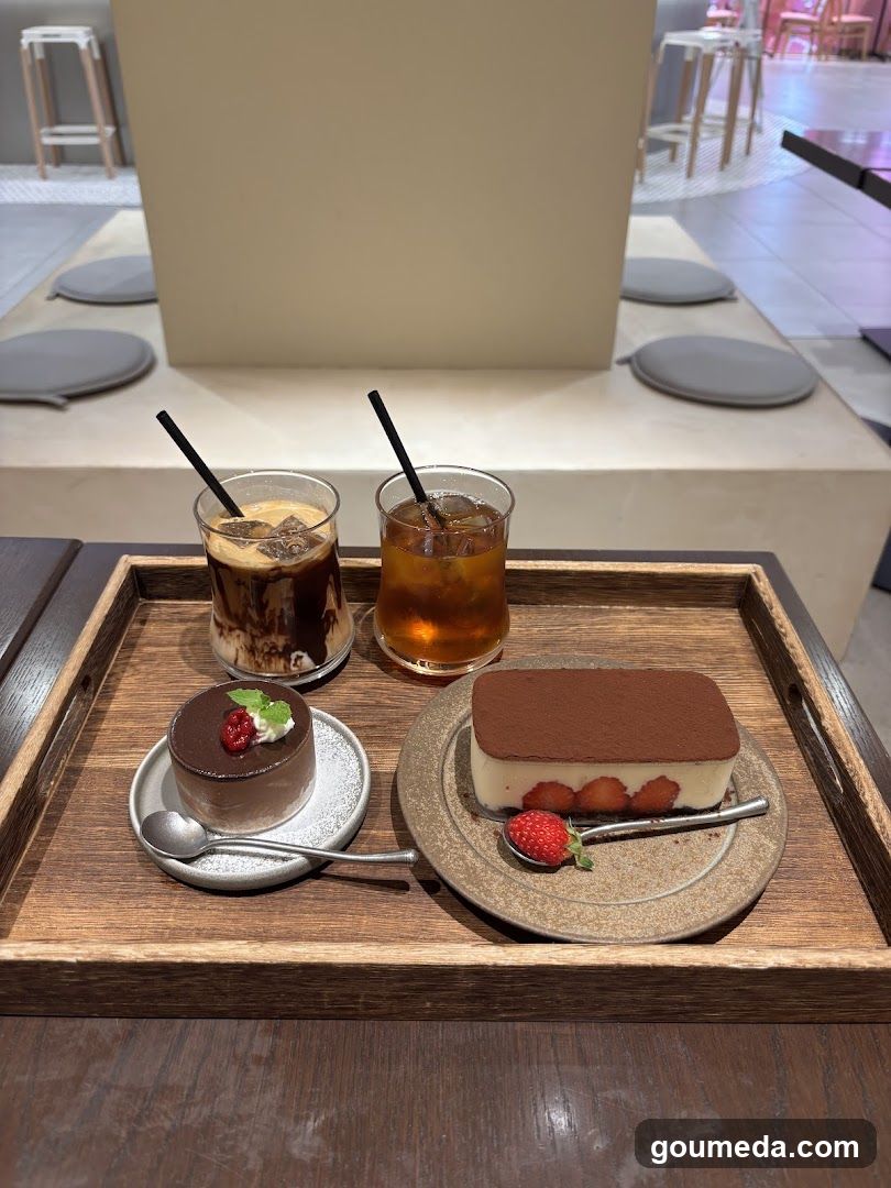 Coffee and Dessert Tray