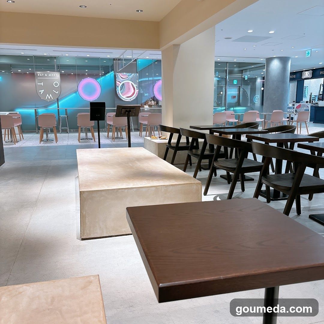 Modern Interior Space with Seating Area