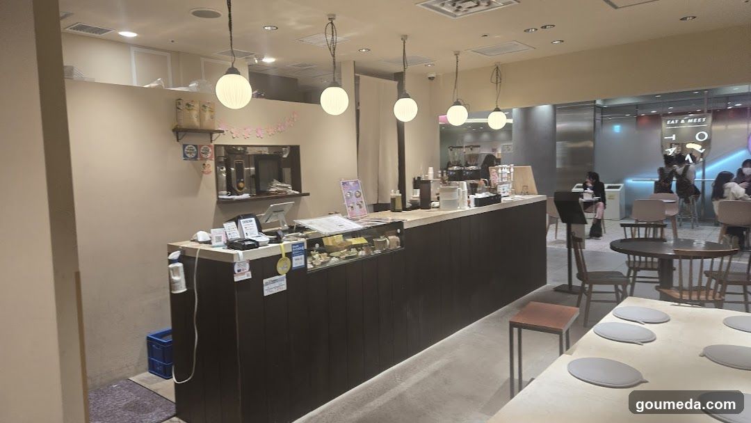 Interior of a cafe or restaurant