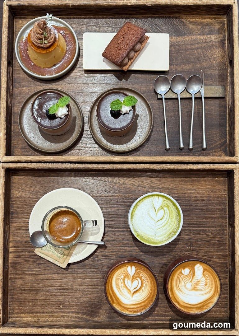Dessert and Coffee Spread