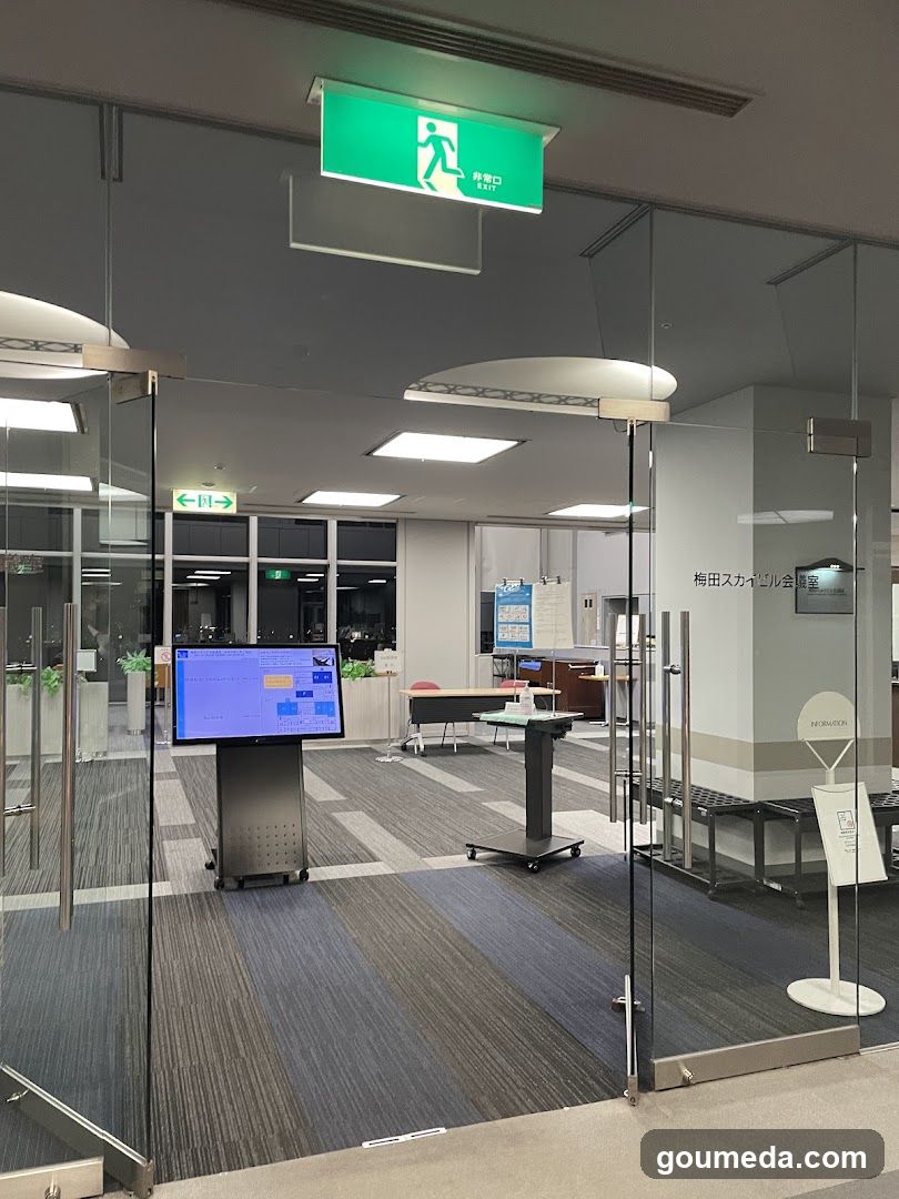 Entrance to Meeting Room
