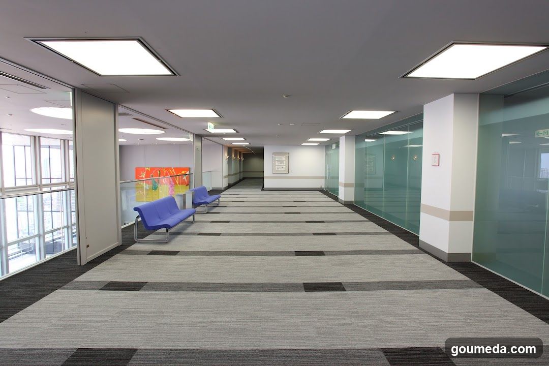 Modern Office Corridor Interior