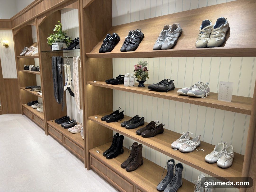 Shoe Store Interior Display
