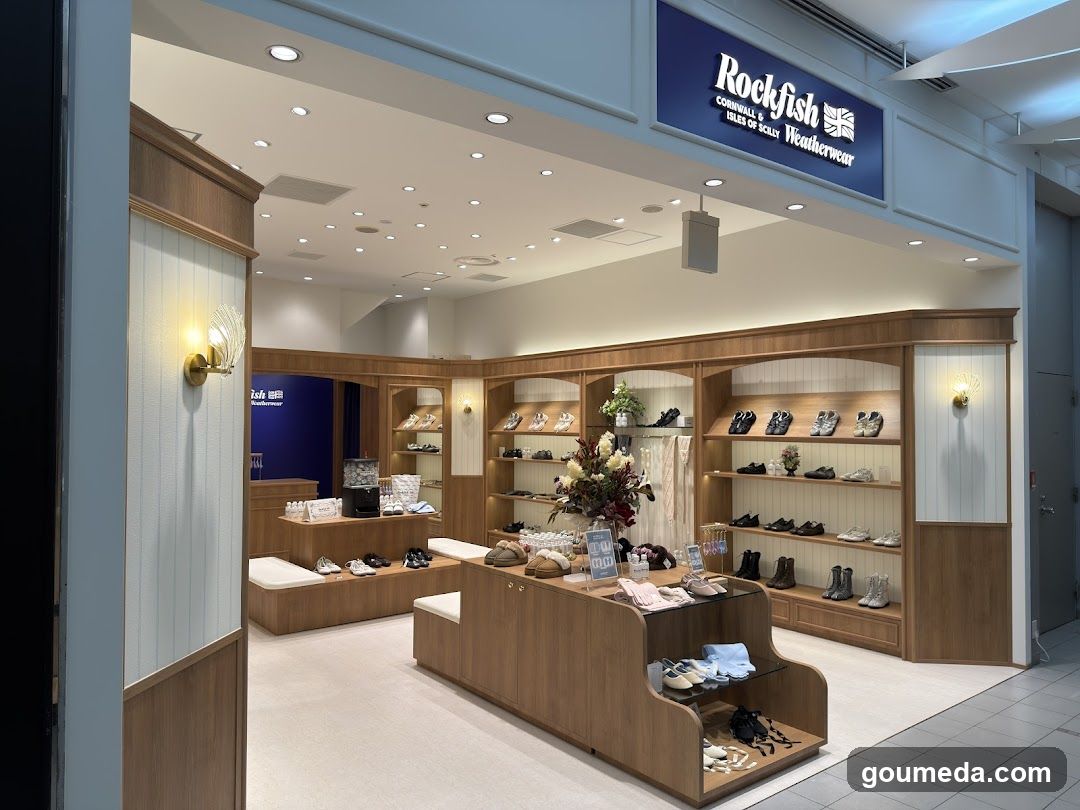 Rockfish Footwear Store Interior