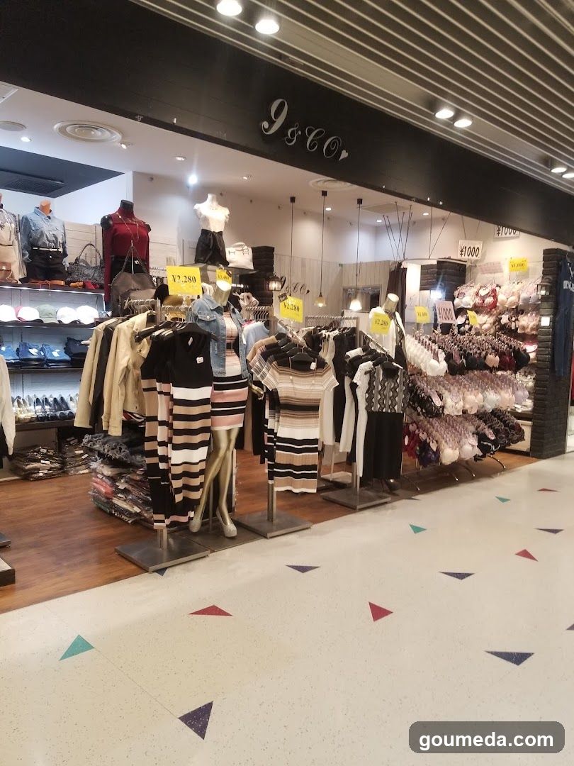 J&CO Clothing Store Interior