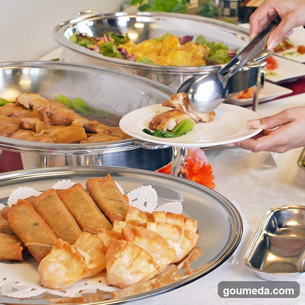Buffet Food Display