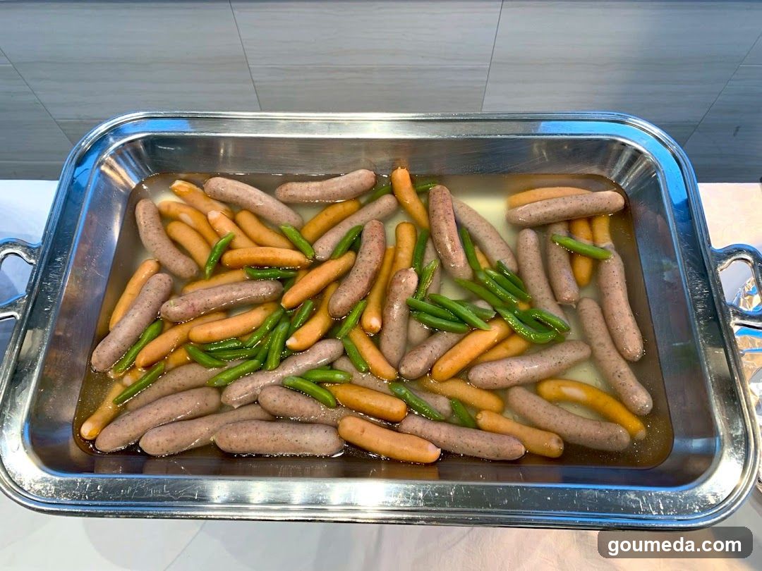 Sausage and Vegetable Tray