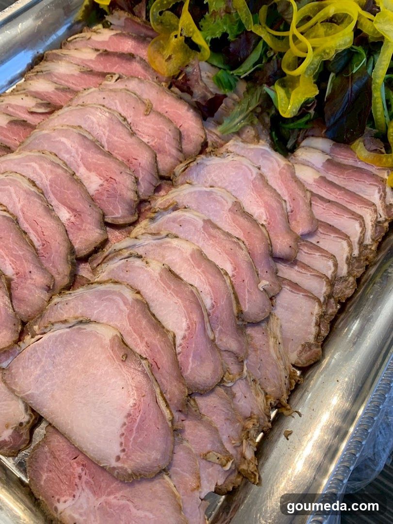 Sliced Meat and Salad