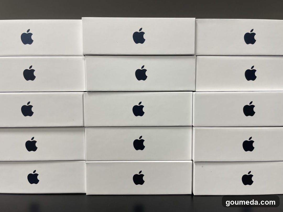 Apple Product Boxes