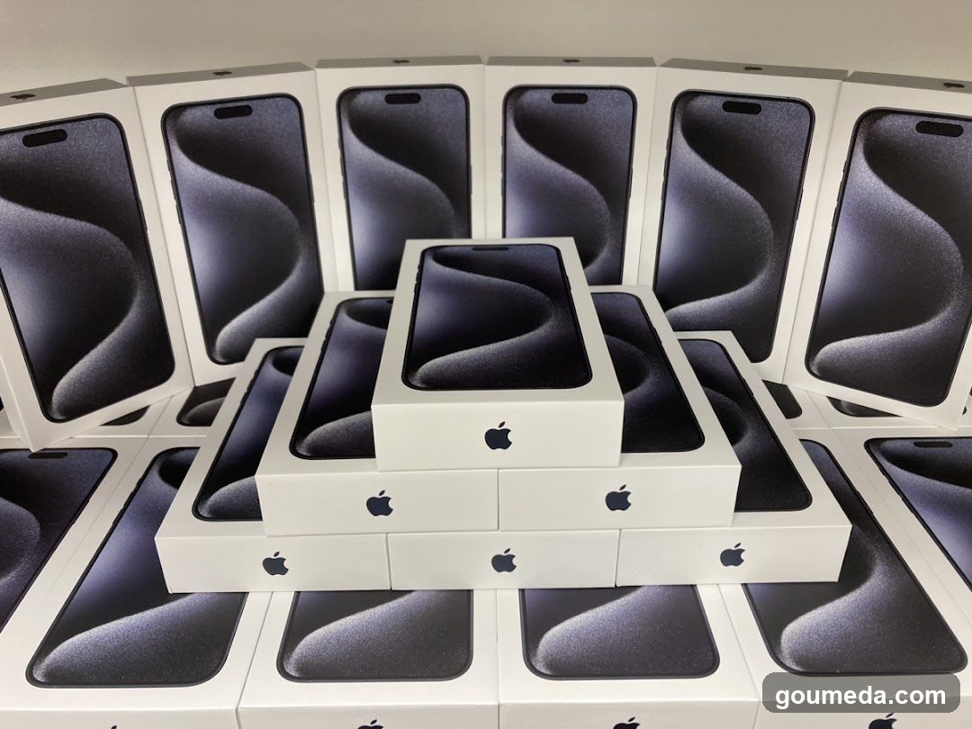 iPhone Boxes Display