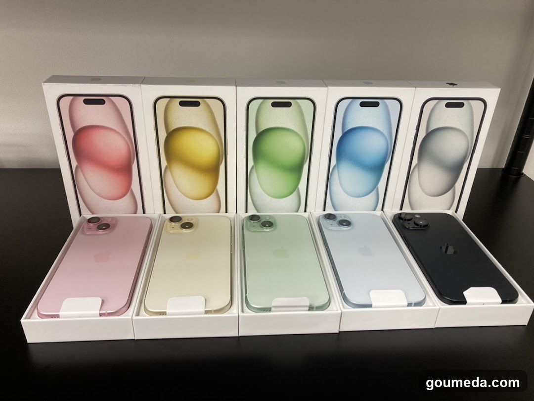 iPhone Boxes Display
