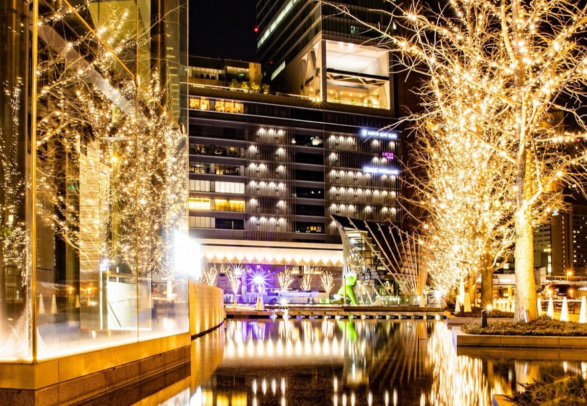 Champagne Gold Illumination Umekita