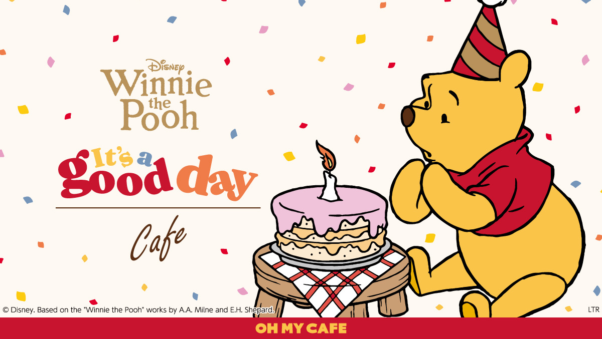 Winnie the Pooh OH MY CAFE at HEP FIVE